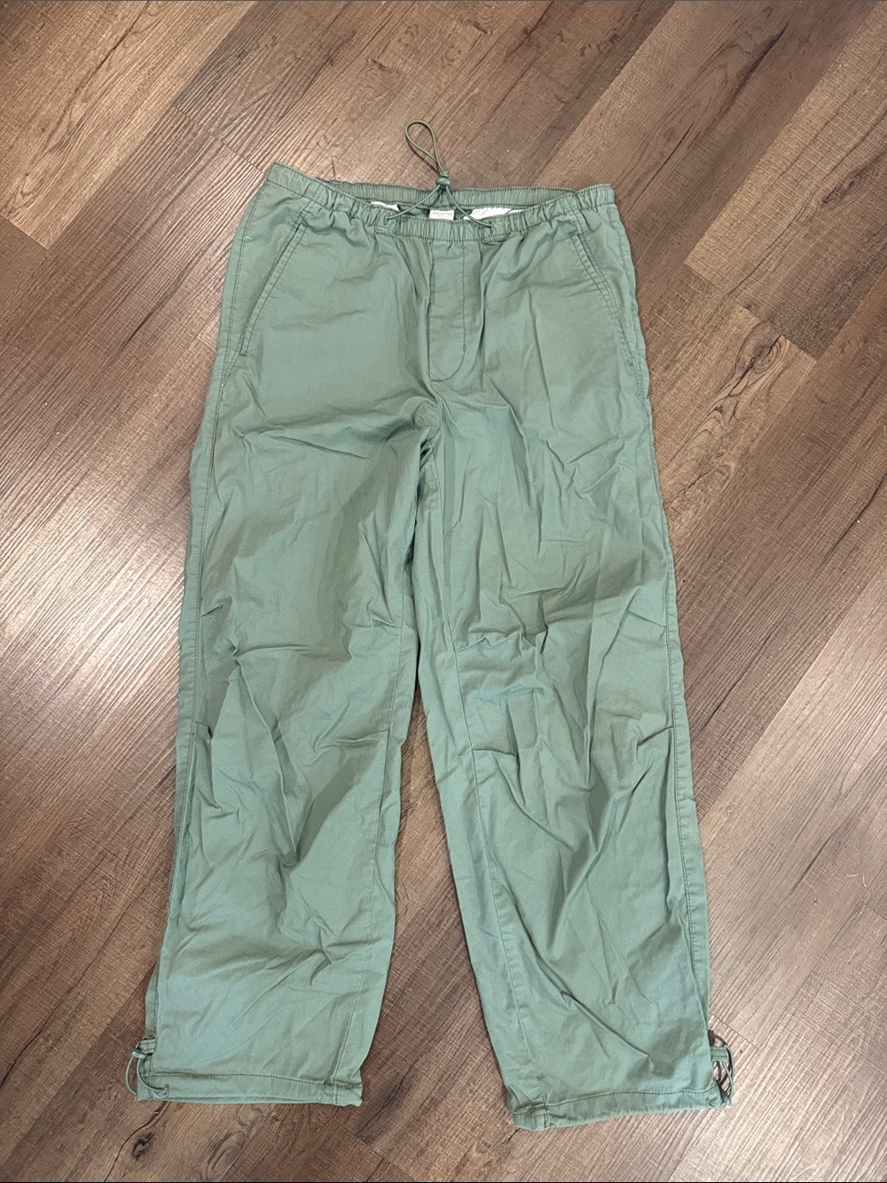 Arizona Jean Company Olive Green parachute Pants